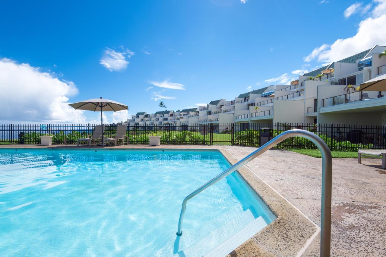 Puu Poa Ocean Bluff Condo, Incredible Views, Walk To Beaches, Pool & Tennis Princeville Eksteriør billede
